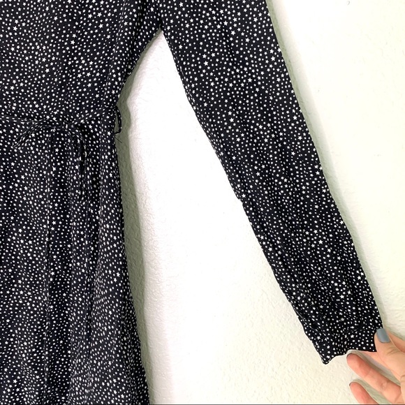 ASOS Glamorous star dot long sleeve mini dress 10 - Picture 6 of 8